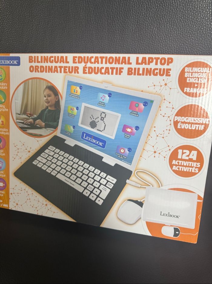 Lexibook labtop ordinateur bilingue - photo numéro 2