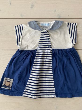 Robe marinière  Clayeux 6 mois