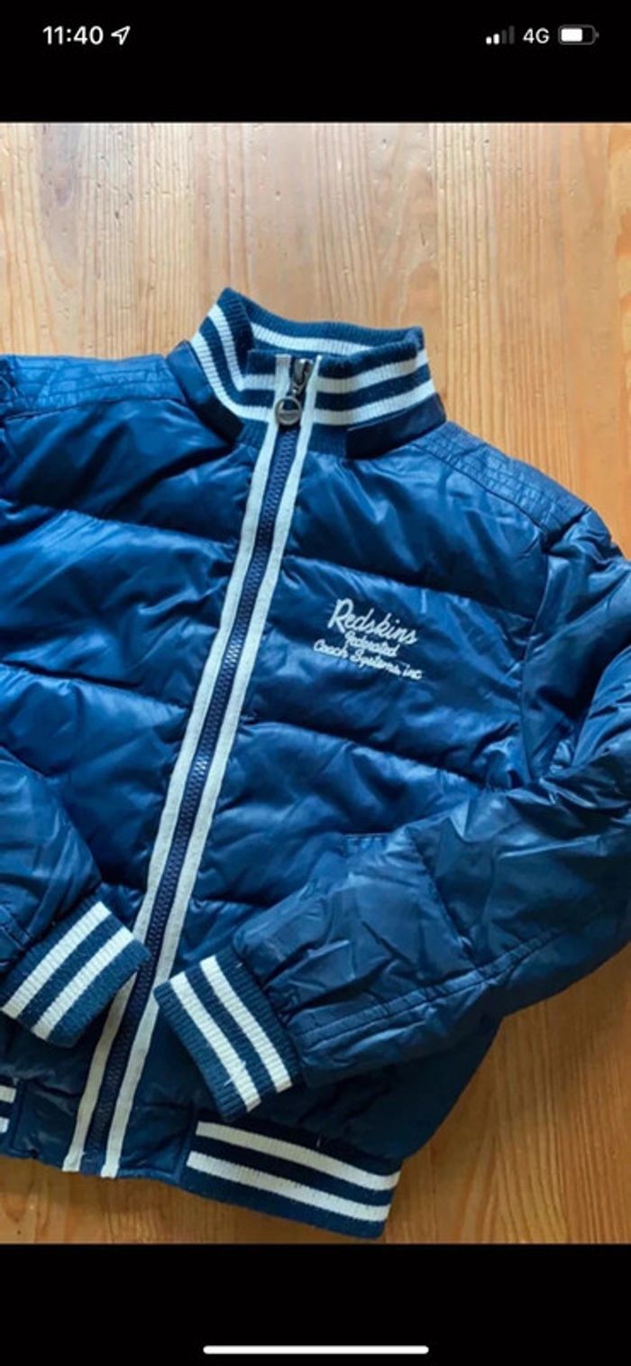 Blouson épais bleu marine - photo numéro 2