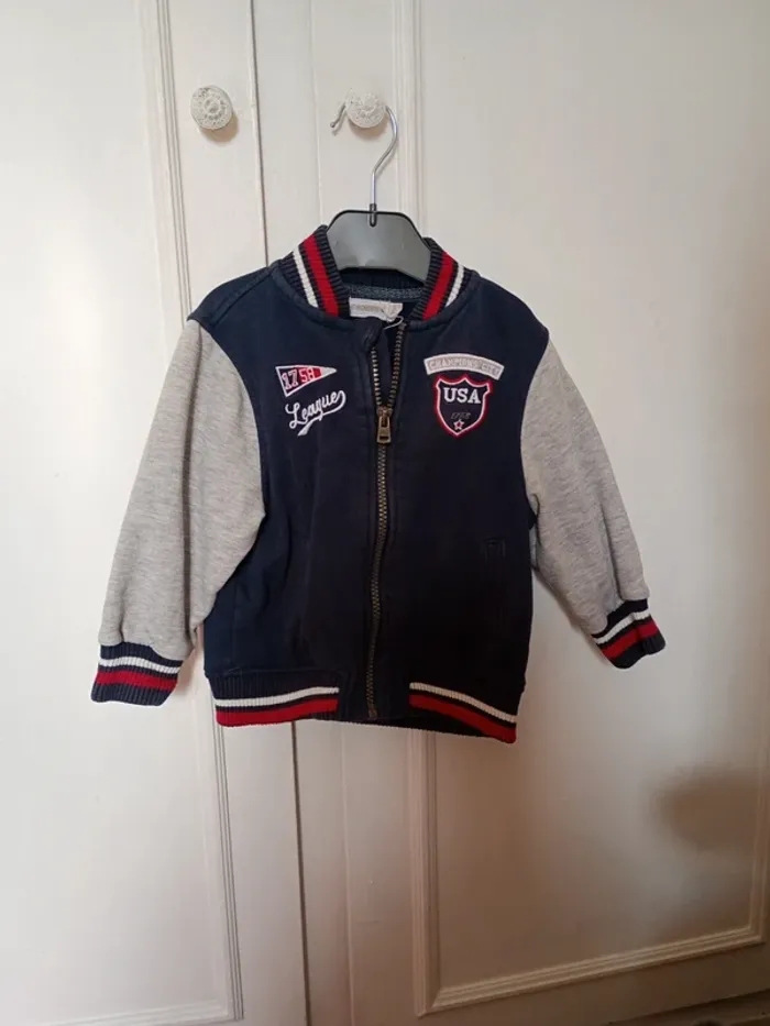 Veste zippée