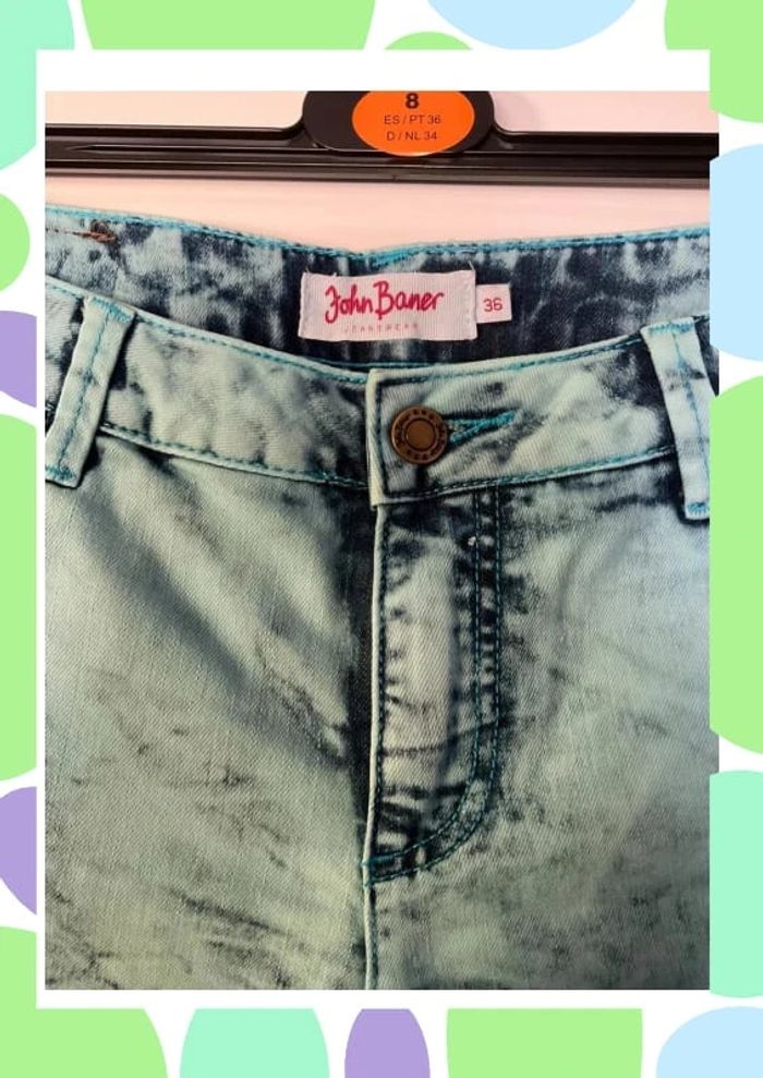 Short bleu john baner - photo numéro 3