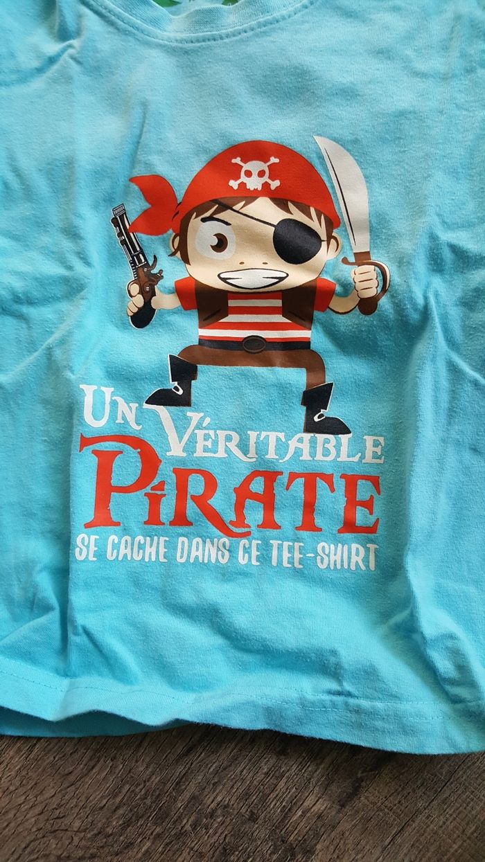 Lot 5 tshirt MC 24 mois - photo numéro 2