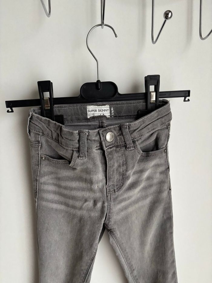 Jean skinny gris fille 4 ans Kiabi - photo numéro 3