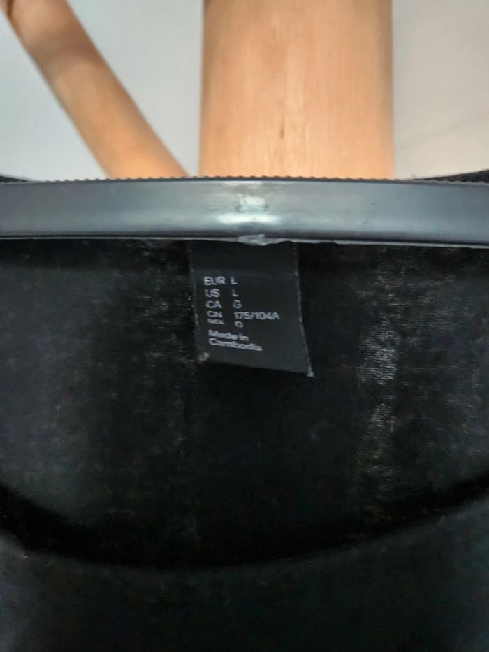 Robe noir h&m - photo numéro 3