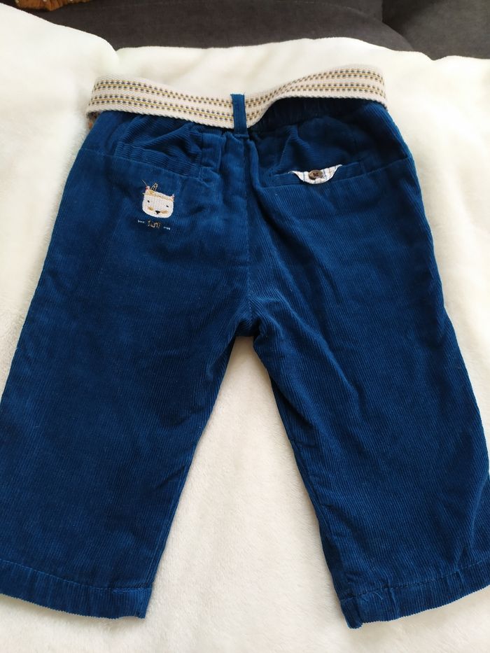 Pantalon en velours sergent major 6 mois - photo numéro 4