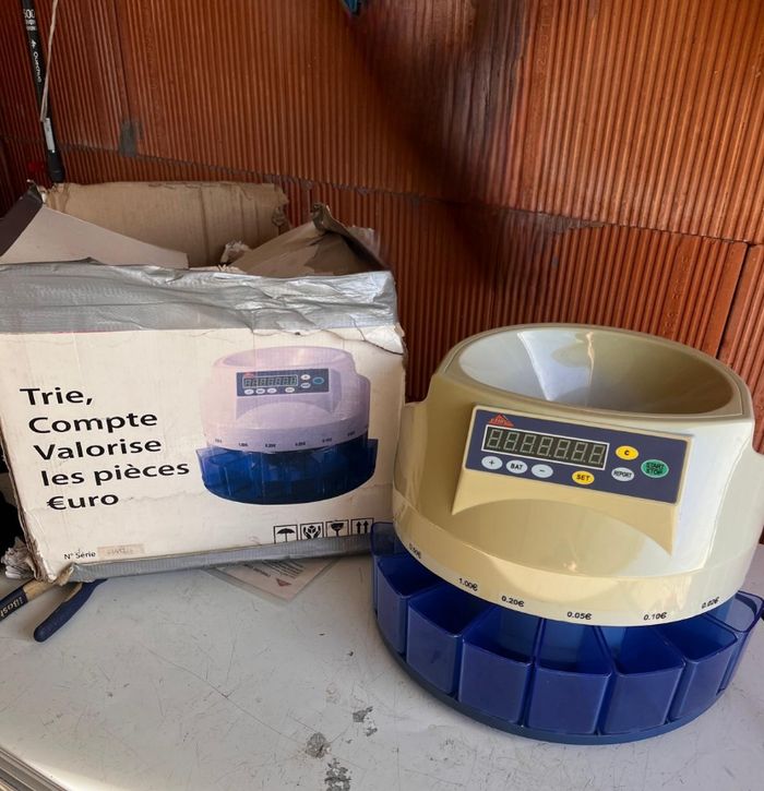 Trieuse Compteuse de Monnaie CTMS TDP50, Bon état - photo numéro 9