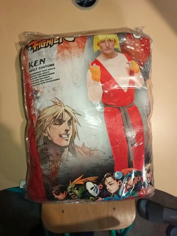Déguisement "ken" street- fighter  adulte taille L