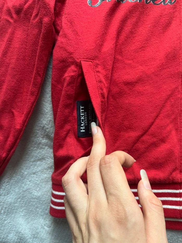 Gilet sans capuche réversible 7-8 ans Hackett 100% coton - photo numéro 4