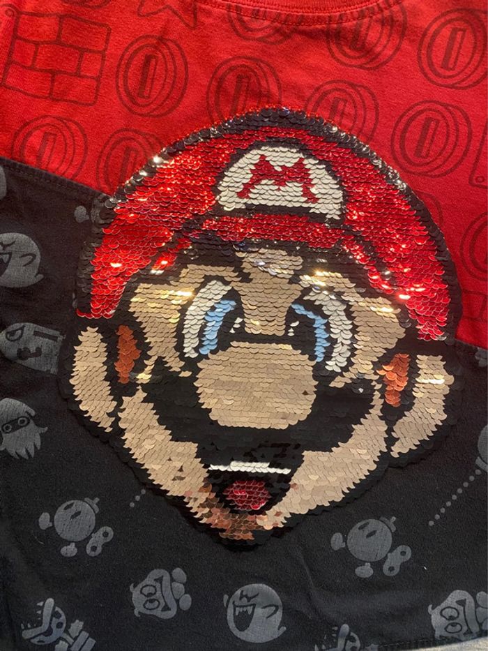T-shirt longues manches Desigual Mario taille 5/6 ans - photo numéro 2