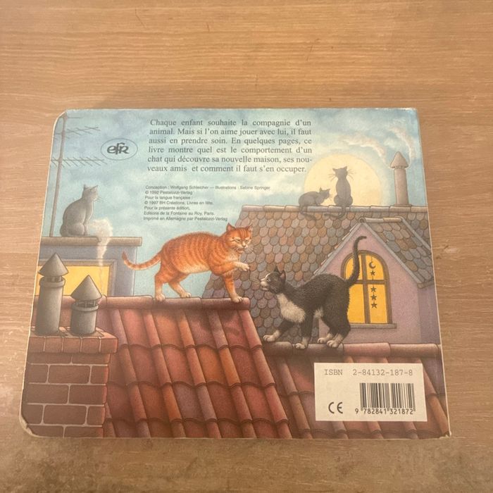 Livre «Notre chat» - photo numéro 2