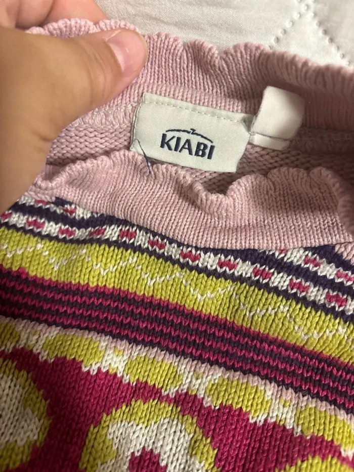 Pull vintage kiabi taille 3ans - photo numéro 3