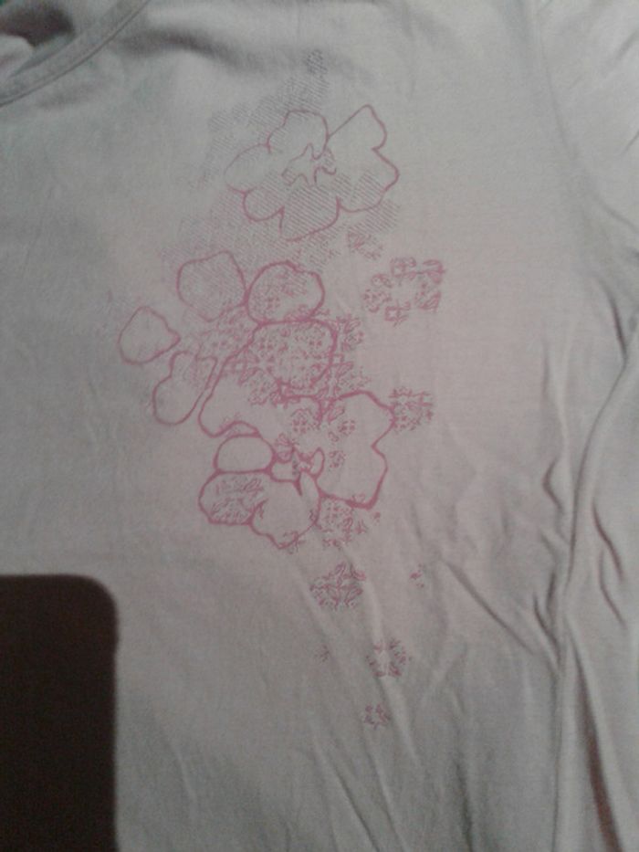 T-shirt fille rose - photo numéro 2