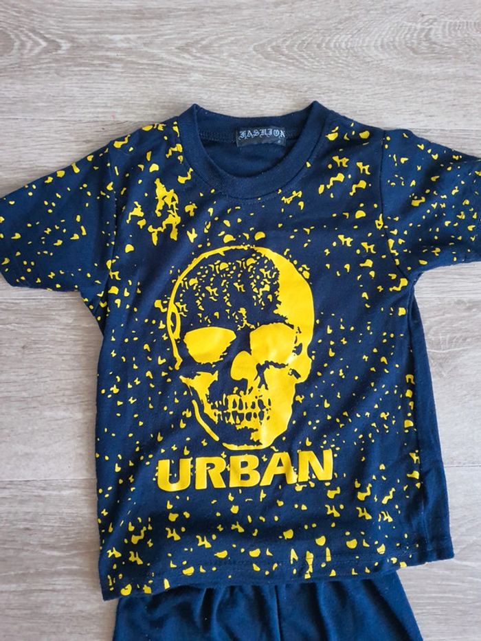Ensemble tee-shirts et short urban - photo numéro 2