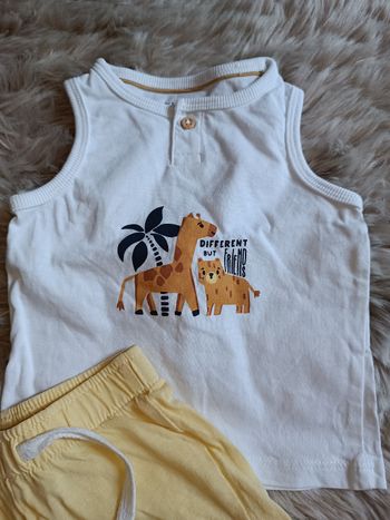Ensemble été 6 mois Kiabi