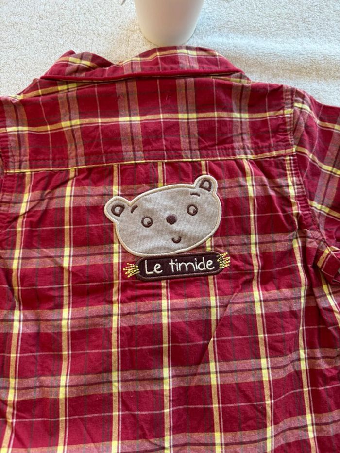 Chemise manches longues à carreaux - photo numéro 4