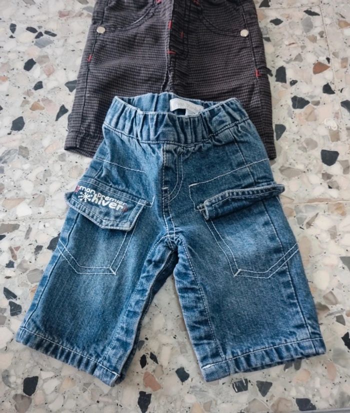 Lot pantalons naissance - photo numéro 2
