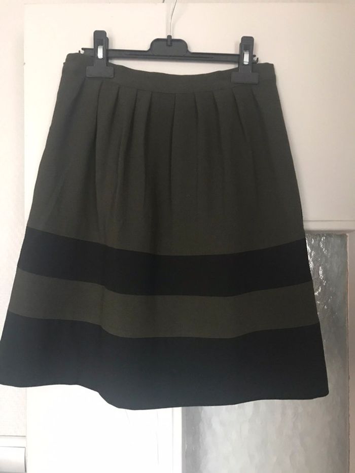 Jupe kaki / noir - photo numéro 2