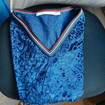 Haut femme bleu  BGN Workshop