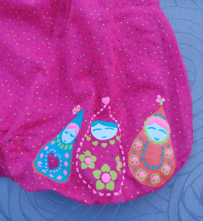 Lot de 2 blouses manches longues 9 mois - photo numéro 4