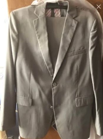 Costume homme gris clair