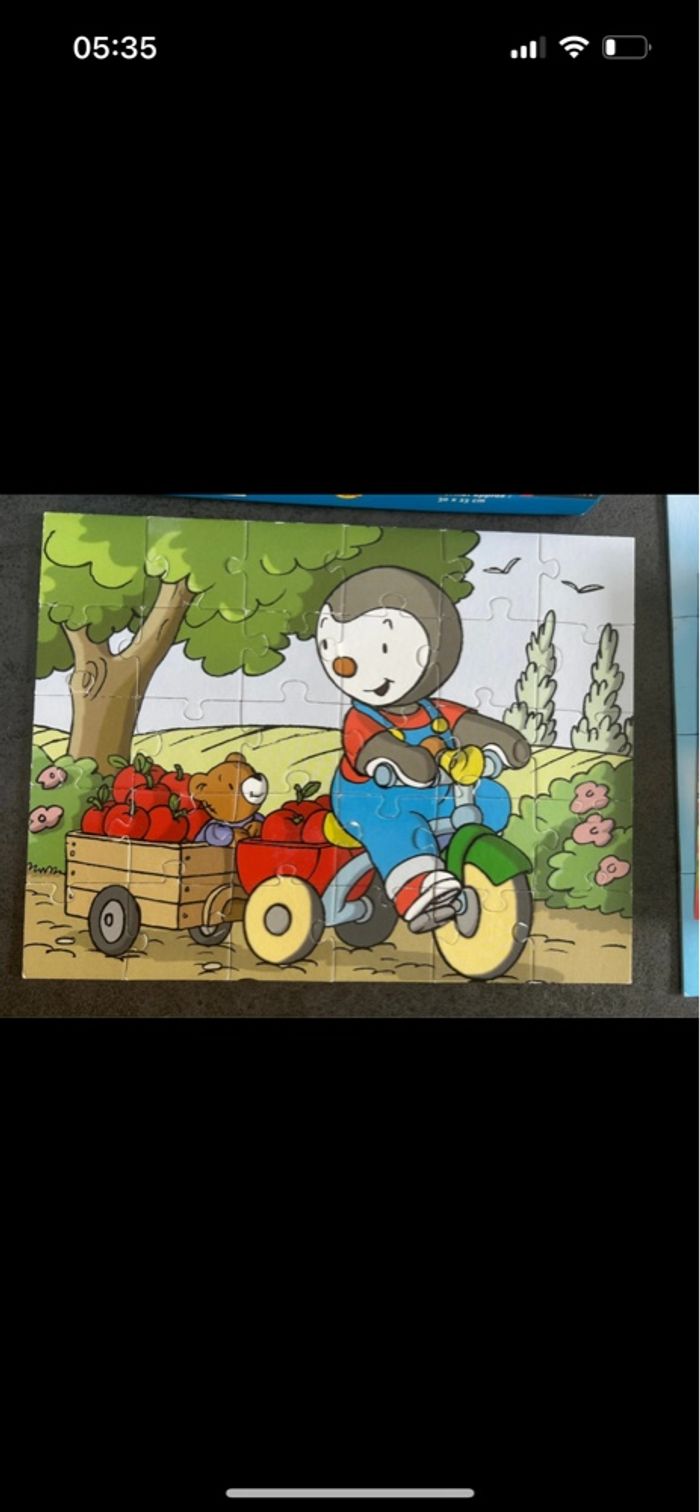 Puzzle tchoupi et doudou 30 pièces - photo numéro 4