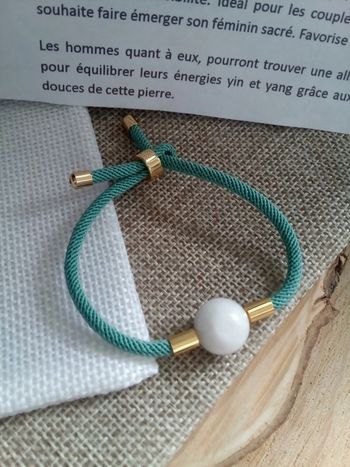 Bracelet pierre de lune naturelle