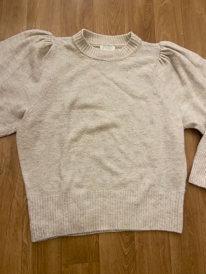 Pull crème femme M - photo numéro 5