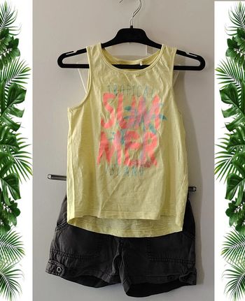 Ensemble jaune / gris foncé 8 ans orchestra