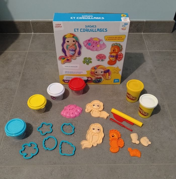 Lot de jeux pâte à modeler - photo numéro 2