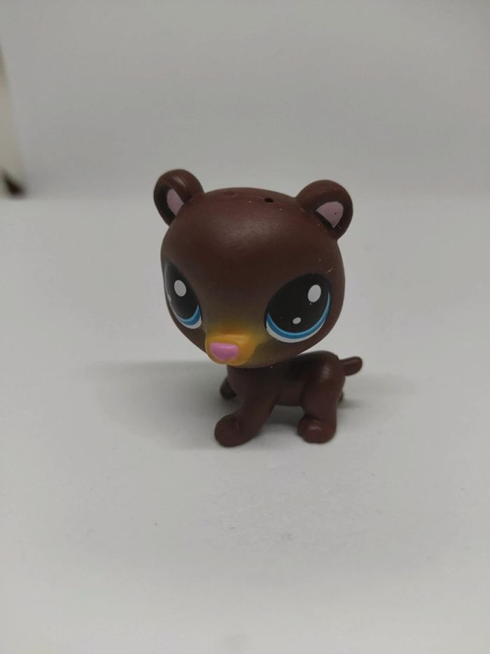 Littlest Petshop LPS ours Bear 4019 snowflake pawson hasbro #geektradelpsours