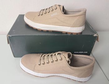 Aigle baskets été homme en toile P.45 neuves