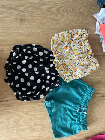 Lot de 3 short 6 mois