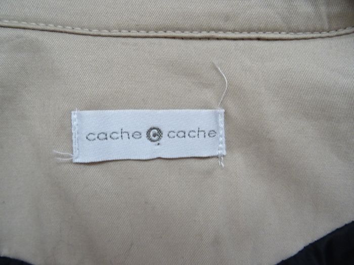 Trench long bicolore Cache-Cache taille 40 - photo numéro 8