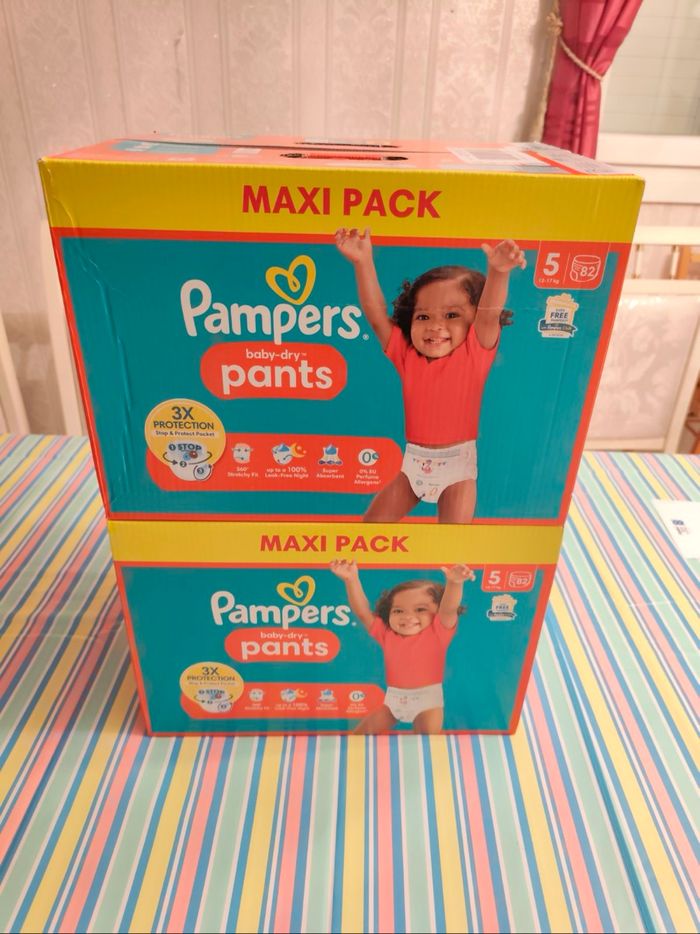 Lot 2 Maxi pack Pants T5 Baby-dry