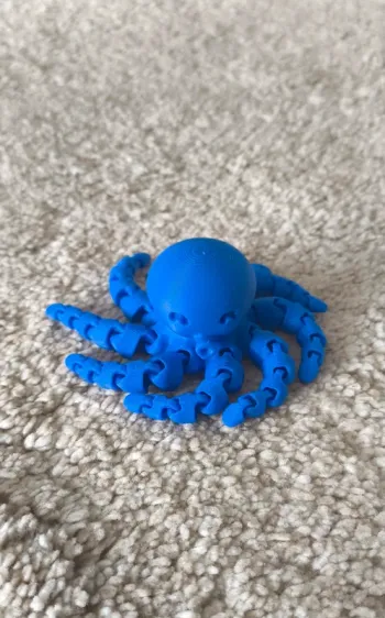 Poulpe articulé 12x4,5cm à l'unité
