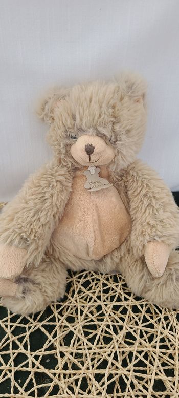 Peluche Ours miel 25 cm Histoire d'ours
