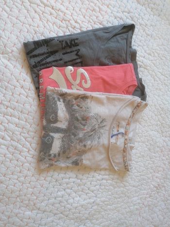 Lot 3 tee shirts quality