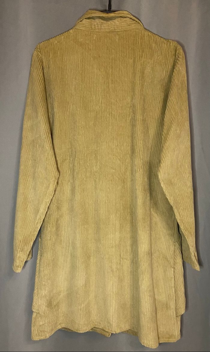 Manteau long »Kokomarina »velours beige - photo numéro 2