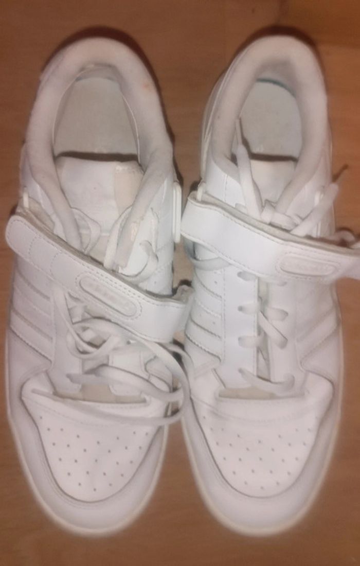 Baskets blanches Adidas