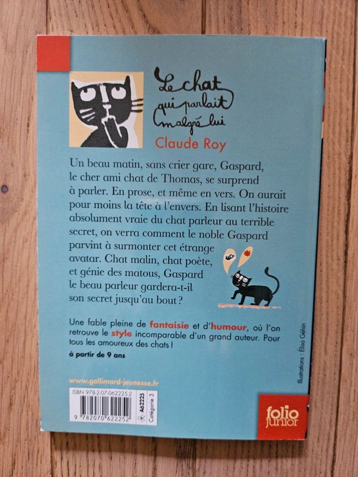 Le chat qui parlait malgré lui (à partir de 9 ans) - photo numéro 2