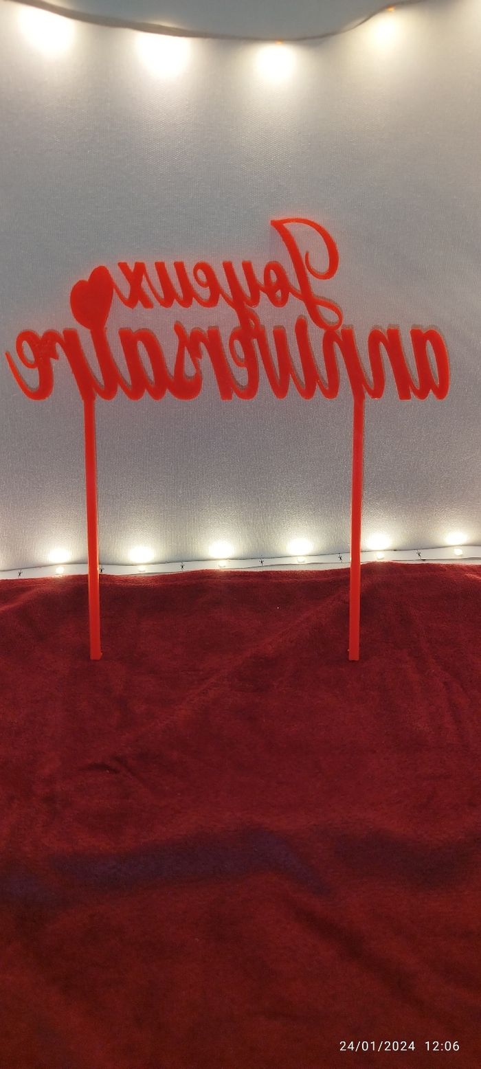 Topper gâteau - photo numéro 4