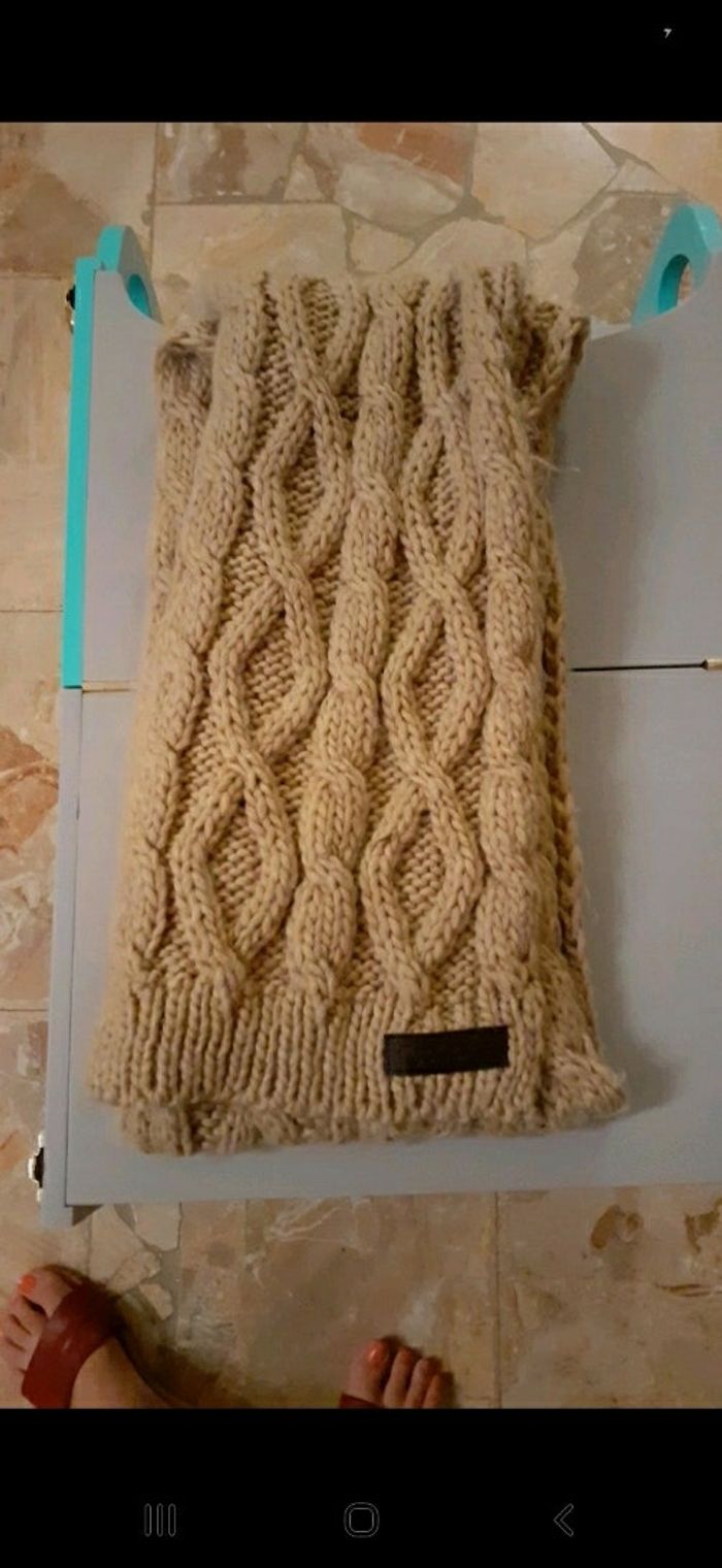 Echarpe maison devred