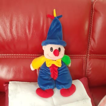 Doudou-peluche Clown
