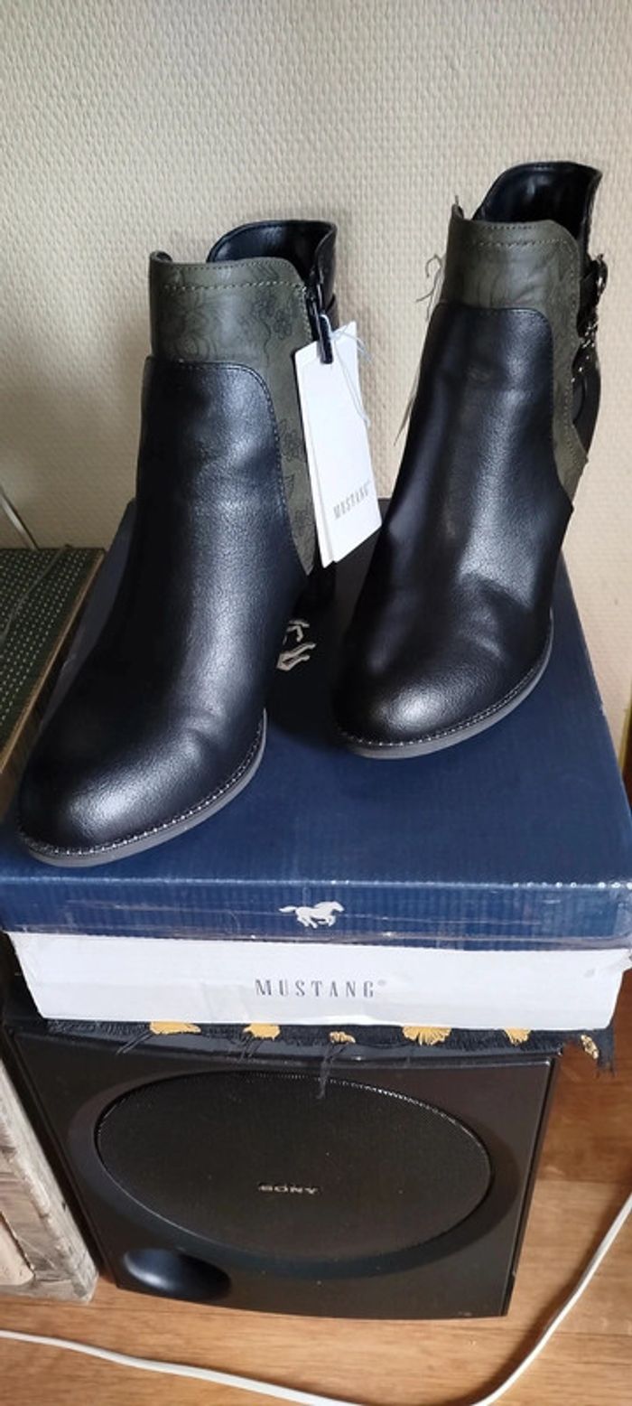 Bottines mustang neuf - photo numéro 2