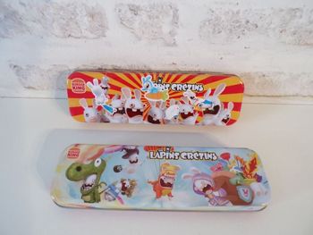 Trousse métallique - Lapins Crétins (J11)