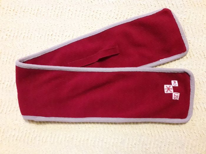 🧣 Superbe écharpe enfant rouge (89,5 cm) 🧣 - photo numéro 3