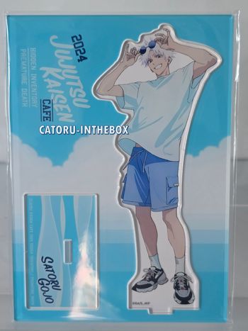 Acrylic Stand Jujutsu Kaisen : Satoru Gojo Café édition 2024