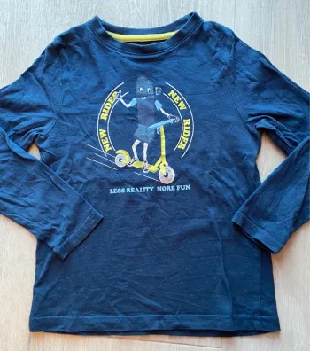 Tee shirt manches longues kiabi