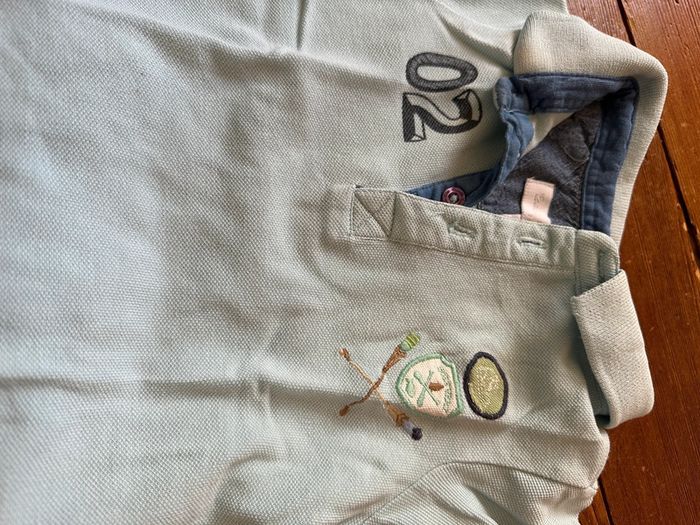 Ensemble Sergent Major pantalon+polo bleu 18 mois - photo numéro 6