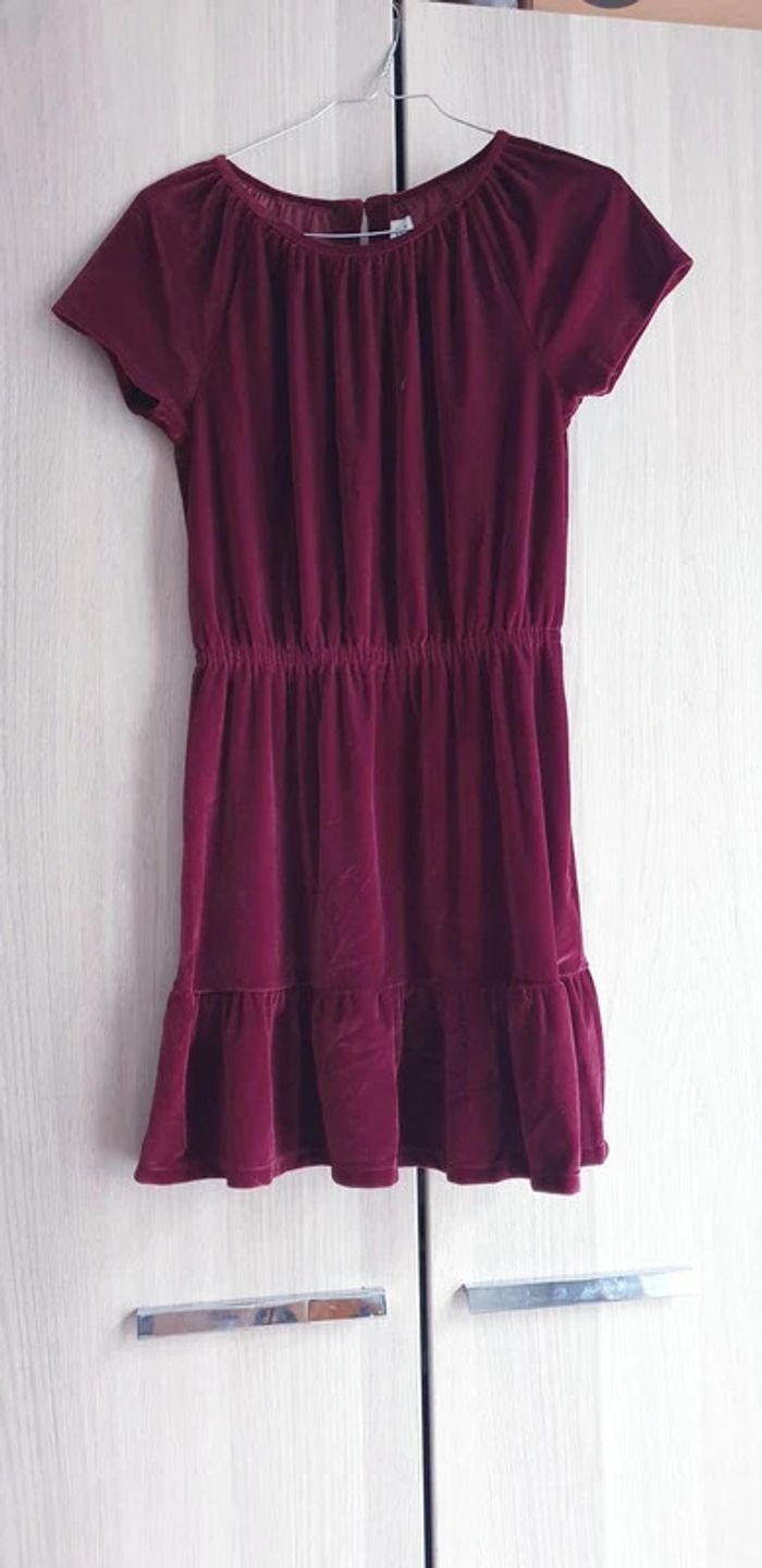 Neuve: GAP 12 ans robe Bordeaux - photo numéro 3